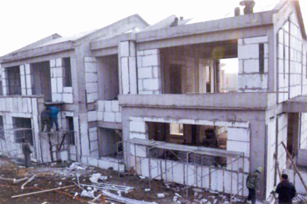 洛陽中原菜市場輕質(zhì)隔墻板施工現(xiàn)場