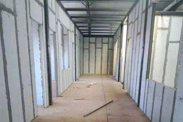 ktv輕質(zhì)隔墻板施工現(xiàn)場