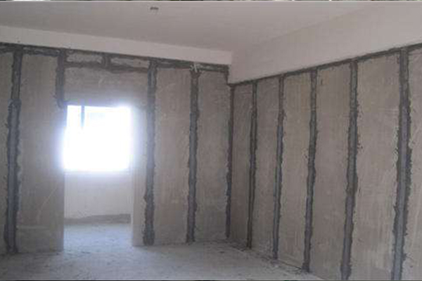 萬科金域榕郡室內(nèi)輕質(zhì)隔墻板施工現(xiàn)場